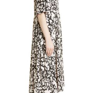 Stine Goya | Hunter Dress | Midi Medium Abstract Lined Art To Wear Black $350